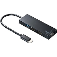 サンワサプライ USBTypeCコンボハブ 4ポート USB3TCH7BK