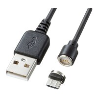 サンワサプライ Magnet脱着式microUSBケーブル データ&充電1m KUMGD1
