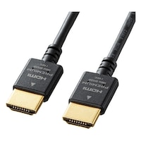 サンワサプライ プレミアムHDMIケーブル スリムタイプ 2m KMHD20PS20