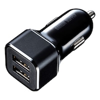 サンワサプライ カーチャージャー 2ポート 4.8A CARCHR74U