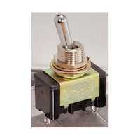 日本電産コパル電子 Copal Electronics トグルスイッチ ラッチ 単極双投(SPDT) パネルマウント ET125D12Z ET125D12Z 1個