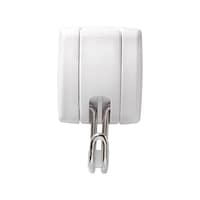 日本緑十字社 簡易着脱マグネットフック 白 耐荷重7kg MG949W 91×54mm ABS樹脂 ブリスターパック入り 313022