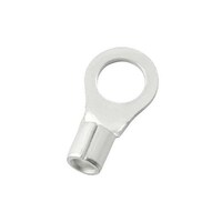 RS Pro 非絶縁 丸形圧着端子 内径:5.3mm スタッド径:5.3mm 16AWG to 14AWG 1袋(100個入) 1788601 1788601 1袋