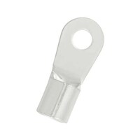 RS Pro 非絶縁 丸形圧着端子 内径:5.3mm スタッド径:5.3mm to 6AWG 1袋(100個入) 1788627 1788627 1袋