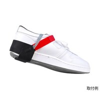 DESCO 静電気対策フットグラウンダー(片足分) かかと用 1Meg抵抗 接地部2重 04587