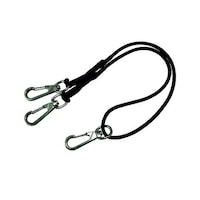 フジ矢 2丁掛けセーフティコード(3Kgタイプ・ブラック) FSC3SWBK