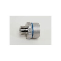 オーエヌ工業 ナイスジョイント おすアダプタ(PJねじ) SUS304NJXMAPJ20XPJ1/2 NJXMAPJ20XPJ1/2 1個