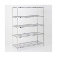 エレクター スーパーエレクター・シェルフ W758×D359×H2197mm(PA) DB付 5段 AS760PA2200W5 1台