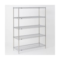 エレクター スーパーエレクター・シェルフ W1212×D919×H2197mm(PA) DB付 5段 LLS1220PA2200W5 1台