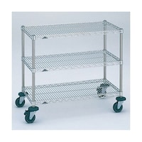 エレクター ステンレスエレクター・カート ミニカート φ125 W605×D613×H923mm オールSUS ステンレステーパータイプ 3SMCD 1台