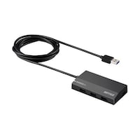 バッファロー USB3.0 スタンダード 4ポート セルフパワーハブ BSH4A120U3BK