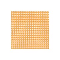 tantore 【検査報告書付】トリカルネット N523オレンジ ピッチ7.5mm×7.5mm 幅1m×長さ1m 6443145222 1枚