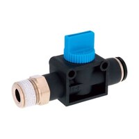 ピスコ ハンドバルブ ストレートB3方弁チューブR3/8出力10 HV0310 HV0310 1個