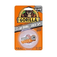 呉工業 ゴリラ両面テープ クリア 25.4mm×1.52m×1.0mm NO.1780