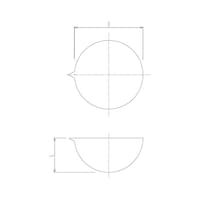 旭製作所 石英蒸発皿