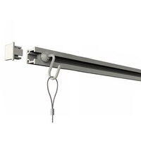 福井金属工芸 C型レールセット2.0m 3354W 3354W 1個