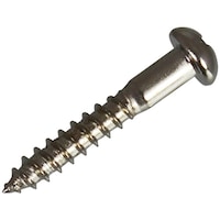 福井金属工芸 鉄木ネジ丸頭2.7×13