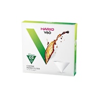 HARIO V60用ペーパーフィルター03W 40枚入り 10箱セット VCF0340W 1箱