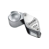 クリアー光学 鑑定ルーペ 高倍率 収差補正レンズ 10倍 18mm ISA10N