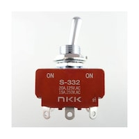 NKKスイッチズ 小形トグルスイッチONON S332J S332J 1個
