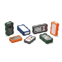 タカチ電機工業 LCT型耐衝撃シリコンカバー付プラスチックケース LCT115NWO LCT115NWO 1個