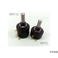 日本抵抗器製作所 巻線多回転形ポテンショメータ 10回転 100kΩ RRT10104 RRT10104 1個