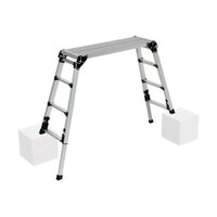 ピカコーポレイション 四脚アジャスト式足場台 上部操作タイプDXJ型 DXJ91209A DXJ91209A 1台