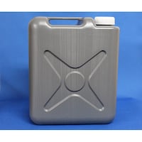 アズワン 5L ポリ角容器 グレー (ノズル付) 5本セット PK5000N5 PK5000N5 1セット