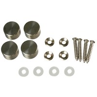 ハイロジック 飾りビスキャップタイプ 17mm ステンレス 4個入 STB53HC