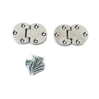 ハイロジック ドロップ蝶番 クローム 2枚入 71718