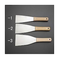 アズワン 75×295mm ヘラ(ハガネ/硬)EA579AP1 EA579AP1 1本