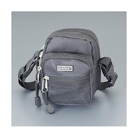 アズワン 89x38x153mm カメラポーチ(黒/ショルダーストラップ付) EA759ZA201 EA759ZA201 1個