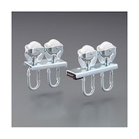 アズワン マグネットランナー・フック付(40mmレール/両開用) EA970FE26 EA970FE26 1組