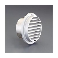 U.K 97111mm 丸型ガラリ(強制給排気口用/SUS) EA997ME1 EA997ME1 1個