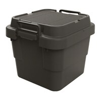 アズワン トランクカーゴ フラット天板仕様 30L 黒 BLKCF30