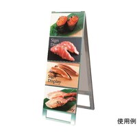 常磐精工 カードケーススタンド看板 A4横8両面 CCSKA4Y8R 1台