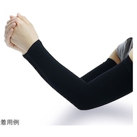 セーフラン安全用品 フィットアームカバー 黒 11167