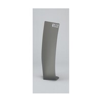 日本緑十字社 消火器カバー クリアブラック(マット) 2TBK 550×260mm ポリプロピレン 013412