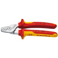 KNIPEX 絶縁ケーブルカッター ステップカット 1000V 9516160SB 9516160SB 1個