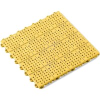 テラモト タッチマット2 黄300×300 MR0641765 1枚