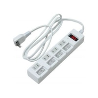 ヤザワ 節電タップ4個口