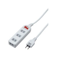 ヤザワ 耐トラシャッター 集中スイッチ付 4個口 3m Y02S413WH Y02S413WH 1個