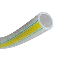 トヨックス 耐薬品・耐油・食品用 非塩ビ耐圧ホース エコロンSホース 内径32mm×外径41mm 長さ1m ECS321 1本