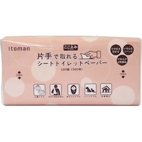 イトマン 片手で取れるシートトイレットペーパー M180WS 40個入 10180009 1ケース