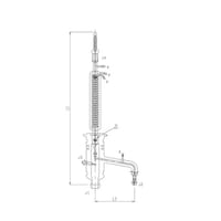 旭製作所 L型自動還流器(冷却器二重管タイプ) 28/12 15/20 3546JED 1個