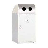 テラモト TrimST ステン オフホワイト あきびん用 DS1689177 1台