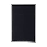 テラモト ベルトパーテーション用アドパネル 縦 A3 OT6610013 1個