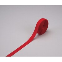 日本緑十字社 フックラインテープ(面ファスナータイプ) FL255R 25mm幅×5M 赤 348023