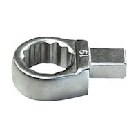 アズワン ボックスヘッド 二面寸法19mm 取付サイズ9×12mm BE19912