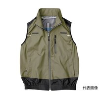 空調服 冷却上着 遮熱フルハーネス空調ベスト KU92120 カーキグリーン 3L KU92120G60S5 KU92120G60S5 1着